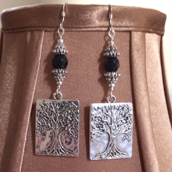 Tree of life  earrings - Picture 5 of 8